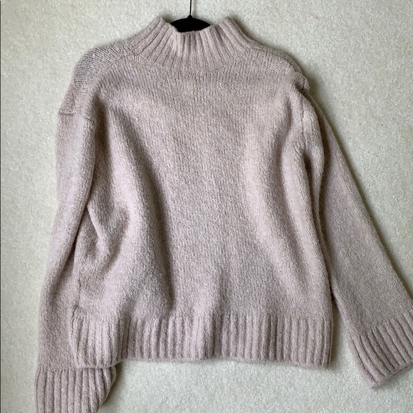 Pink Mock-Neck H&M Sweater - Picture 2 of 6